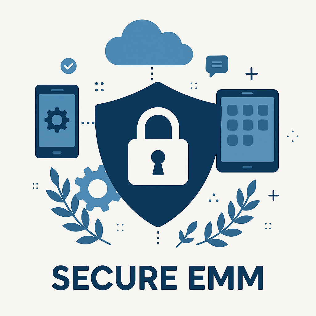 Secure EMM Platform Illustration